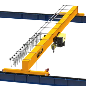 Warehouse Workshop 3 Ton 10 Ton 20 Ton 5 Ton Eot Electric Single Girder Beam Overhead Bridge Crane