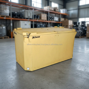 ALLWIN 1250L Conteneur isotherme pour aliments pour le transport en chaîne du froid Conteneur de transport alimentaire en plastique isotherme de 1250 litres - Product Image 5