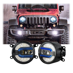 LED sương mù/lái xe đèn Tuff cộng với <span class=keywords><strong>DRL</strong></span> <span class=keywords><strong>90mm</strong></span> Xe Offroad ban ngày chạy máy chiếu xe máy LED sương mù ánh sáng - Product Image 4