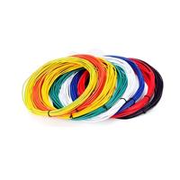 Cable UL1007 UL1015, Cable de Conexión de Cobre Estañado Trenzado con Aislamiento TPEE de 600V, Cable Electrónico para Equipos, Cable Interno