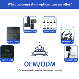 Nhà Máy bán hàng trực tiếp chuyển đổi cung cấp điện <span class=keywords><strong>18V</strong></span> 1A 15V <span class=keywords><strong>18V</strong></span> 24V 30V 36V 0.5A <span class=keywords><strong>0.6A</strong></span> 0.75A 1A 1.2A AC DC ADAPTER tường cắm Adapter - Product Image 2