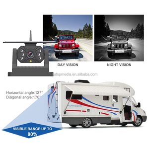 Mới nhất di động wifi năng lượng mặt trời Powered không dây phía sau xem máy ảnh cho xe ô tô với sao lưu từ máy ảnh được xây dựng trong 5000mAh Pin - Product Image 4