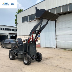 Chargeuse compacte YGZG haute performance 1,0T, longues heures de fonctionnement, construction, faible coût, <span class=keywords><strong>mini</strong></span>-chargeuse sur roues - Product Image 2