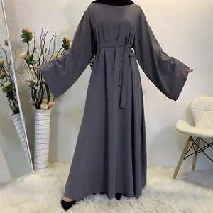 modest ethnic clothing ramadan robe zipper women muslim dresses islamic clothing abaya fashion China Factory Direct Price