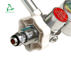 MEDEASE bullnour-dikey tıbbi şamandıra yüksek akış CGA992 oksijen ölçer regülatörü - Product Image 4