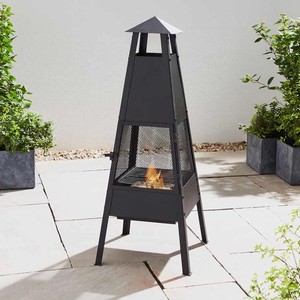 Suministros de Jardín, <span class=keywords><strong>Chimenea</strong></span> Multifuncional 3 en 1 para Exteriores, Fogata de Leña para Camping y Jardín - Product Image 3