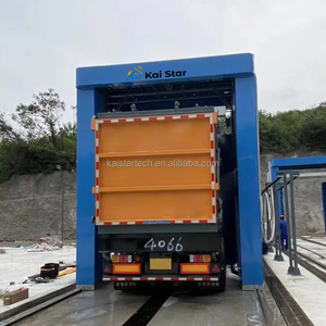 Autolavaggio Elettrico Drive-Through per Autobus e Camion, Costruzione in Acciaio Inox, Motori Italiani, Tre Spazzole Schiumogene, Completamente Automatico - Product Image 4