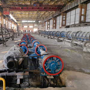 Ligne de production automatique de poteaux en béton avec machine à filer et moule à poteaux ronds pour la transmission d'énergie - Product Image 6