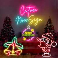 Dropshipping : Enseignes néon personnalisées Halloween, design gratuit, enseignes néon LED personnalisées en acrylique pour chambre, fêtes de Noël, maison