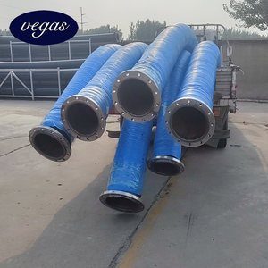Discharge and Suction <strong>Hose</strong> With Steel Wire <strong>Spiral</strong> Reinforced 1-12 Inch Heavy Duty Water Sand Mud Flexible Rubber <strong>Hose</strong> - Product Image 3