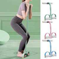 Équipement de fitness Offre Spéciale 4 tubes bande extensible jambes maigres bandes de résistance tirer corde tendeur à quatre tubes pour gymnastique à domicile
