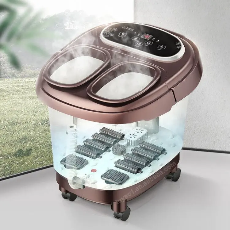 Điện Foot Tub Nhiệt Không Tự Động Con Lăn Dễ Dàng Kiểm Soát Foot Spa Bath Massager Với CE RoHS Giấy Chứng Nhận