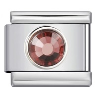 Nouveau Bracelet Modulaire Italien en Acier Inoxydable Soudé avec Pierres Colorées Rondes 2026 – Bracelet de Montre DIY Simple et Tendance – Cadeau Parfait – Vente en Gros