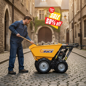 Livraison Gratuite Promotion Chariot à Double Roue Mini Économique EPA CE EUR5 Chariot à Main Haute Capacité pour l'Agriculture et le Transport d'Engrais - Product Image 3