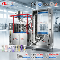 Machine de remplissage et de scellage automatique de tubes à grande vitesse 60 BPM CE pour crème cosmétique, dentifrice, gel, pommade, remplisseur de tubes laminés