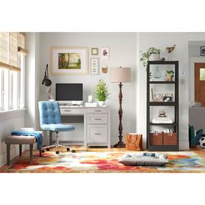 Lámpara de suelo de plástico de estilo europeo para dormitorio, sala de estar, estudio, columna de madera, simple, retro, Shanghai - Product Image 3