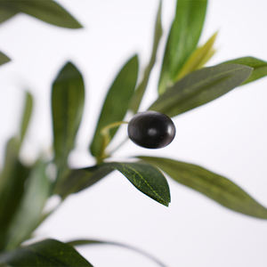 Árvores de Oliveiras Artificiais em Vaso Verde Personalizadas por Atacado, Resistentes a UV, Ecológicas, 155cm para Paisagismo Externo em Casa - Product Image 6