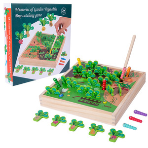 Gioco Educativo WEI WEI TIGER per Bambini 5-<span class=keywords><strong>7</strong></span> <span class=keywords><strong>Anni</strong></span>: Coltiva Verdure, Estrai Ravanelli, Cattura Insetti - Product Image 2