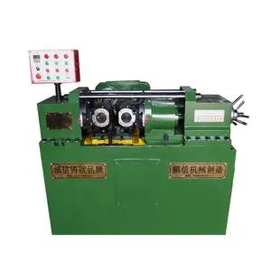 Factory direct sales 4-42mm steel bar bolt making machine price hydraulic thread rolling machine