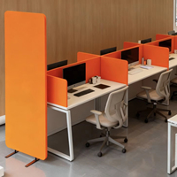 Écran acoustique moderne pour l'intimité, panneau mobile de discrétion, réduction du bruit, cloisons de séparation, panneau de bureau, séparateur de pièce