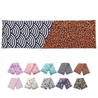Pack de chaleur micro-ondes en coton divers modèles au choix enveloppement corporel multifonctionnel sac de remplissage en tourmaline personnalisé
