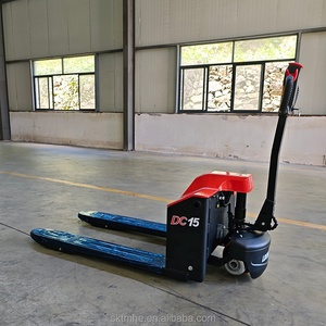 CBD150-Y 1.5 Ton Walkie Type Electric Pallet Truck Built-in Charger Maintenance Free <b>Battery</b> Pallet Mover - Product Image 4