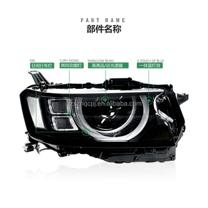 Faros LED de Repuesto Plug&Play No Destructivos con DRL Secuencial, Diseño Clásico Cuadrado Todoterreno para Toyota LC300 22-25 - Product Image 4