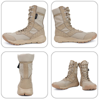 Bottes de Randonnée Désert Respirantes et Anti-Dérapantes pour Hommes, Fabriquées sur Mesure