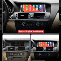 Système Linux Écran tactile 8,8 pouces Affichage stéréo pour BMW X3 X4 F25 F26 CIC NBT CarPlay sans fil Android Auto Lecteurs de voiture BT
