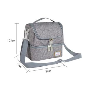 Bolsa Térmica Personalizada para Llevar Comida, Diseño ODM, Material Oxford de Poliéster, Aislamiento Térmico, Ideal para Niños, Escolares, Mujeres, Exportación - Product Image 5