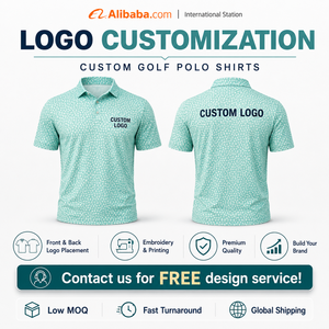 Ropa Deportiva Personalizada, Transpirable, Anti-UV, Ecológica, Camisetas de Golf con Estampado, Absorción de Humedad, UPF 50, Uniforme para Club de Golf - Product Image 2