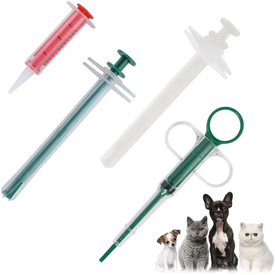 Wholesale Custom Silicone Pet Medicine Feeder puppy milk feeding Tool for Cats, Dogs and Small Animals