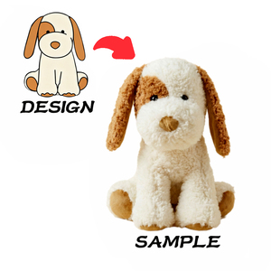 personnalisé mini sac à dos en peluche pour l'école mignon enfants PP coton remplissage maille doublure soulagement du Stress - Product Image 1
