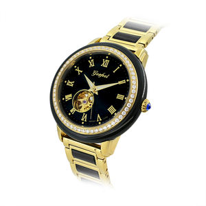 China Professional Manufacturer Luxury Natural Jade <b>Watch</b> Hollow Out Skeleton Automatic <b>Mechanical</b> <b>Watch</b> - Product Image 3