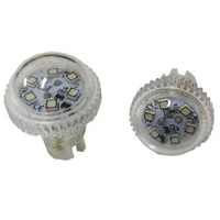 Lámpara de color cambiante Rgb preprogramable E14 AC24V 26MM efectos automáticos Luz de punto Led para parque de atracciones de carnaval al aire libre