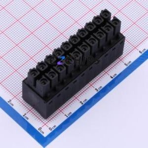 JL2EDGKNH-50810B01 Plug-in Terminal Block P=5.08mm Connector ( Connector Type: Plug )( Construction: 2x10P )( Pitch: 5.08mm ) - Product Image 2