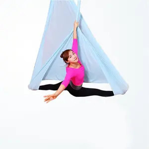Fitness & Body BuIlding Aerial Yoga Hammock 5.5 Yards Silk Swing Set