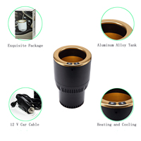 Refroidisseur et chauffe-boissons portable 12V pour voiture, 2 en 1, avec contrôle de la température, pour la maison, le bureau et le véhicule