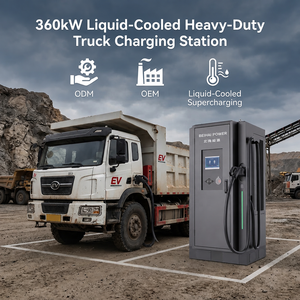 Borne de Recharge Commerciale Ultra-Rapide 240kW IP54 pour Véhicules Lourds, Certifiée ISO, Modèle BHDC-10B - Product Image 3