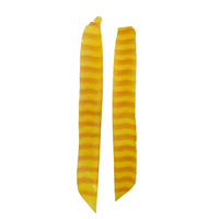 Véritable aile naturelle tir à l'arc flèche plume empennage aubes plume de dinde pour bricolage tir à l'arc chasse cible tir flèche accessoire