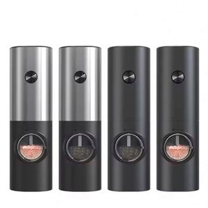 Electric Salt and <b>Pepper</b> <b>Grinder</b> With Adjustable Coarseness Refillable Mill Battery Powered Kitchen Automatic Gadget - Product Image 6