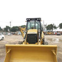 Bekas Caterpillar 420F 430F Wheel Backhoe Loader Kondisi Baik, Bekas CAT 420F Backhoe Loader di China untuk Dijual