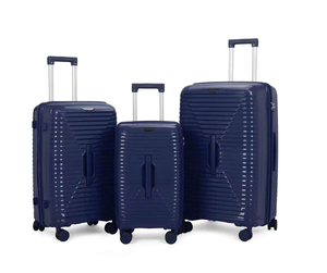2026 New Arrival Luxury Modern Classic PP <strong>Soft</strong> <strong>Luggage</strong> Set with Lock Large Capacity Waterproof Suitcase Durable Zipper Closure - Product Image 1