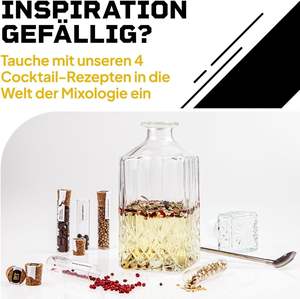 Set de Especias para Ginebra DIBYS Mini |   12 Especias Botánicas para Ginebra, 4 Tarjetas de Recetas, Contenedor de Condimentos, Elegante Caja de Madera |   Set de Regalo para Hombre y Mujer - Product Image 4