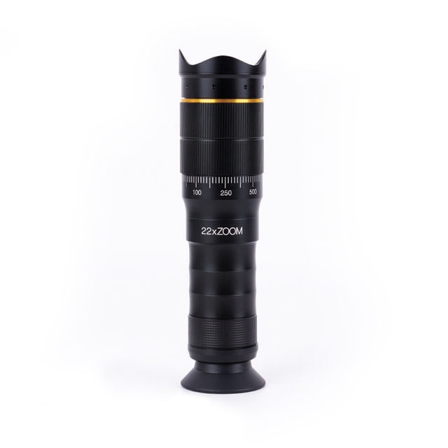 HD External 22X Zoom Telephoto Telescope Monocular Phone Camera Lens Monocular with Tripod