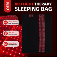 Couverture et tapis de luminothérapie infrarouge rouge pleine longueur OEM JDM avec 2520 LED pour soulagement de la douleur, garantie 1 an pour usage domestique