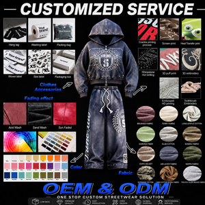 Sudadera Polo de Manga Larga para Hombre con Logotipo Personalizado, Estilo Rugby, a Rayas, de Algodón, Estilo Urbano, con Parche Bordado - Product Image 4