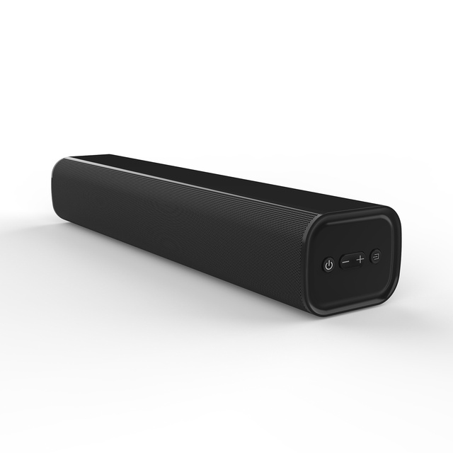 High Quality Soundbar Speakers RGB LED Lighting Remote Button Control 30W Output Surround Sound System Computer Home Theatre TV