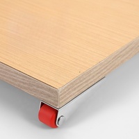 Roue inférieure de porte coulissante de meubles de roulette de rouleau de Tableau en métal pour l'affaissement de porte