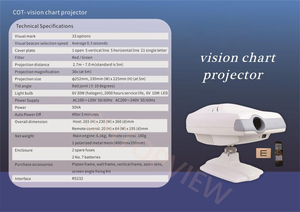 Thiết Bị Đo Nhãn Khoa Kết Hợp Hiệu Quả Chi Phí ZD-6000 Tự Động Kiểm Tra Thị Lực Thiết Bị Kiểm Tra Thị Lực Kèm Máy Tính Bảng - Product Image 3